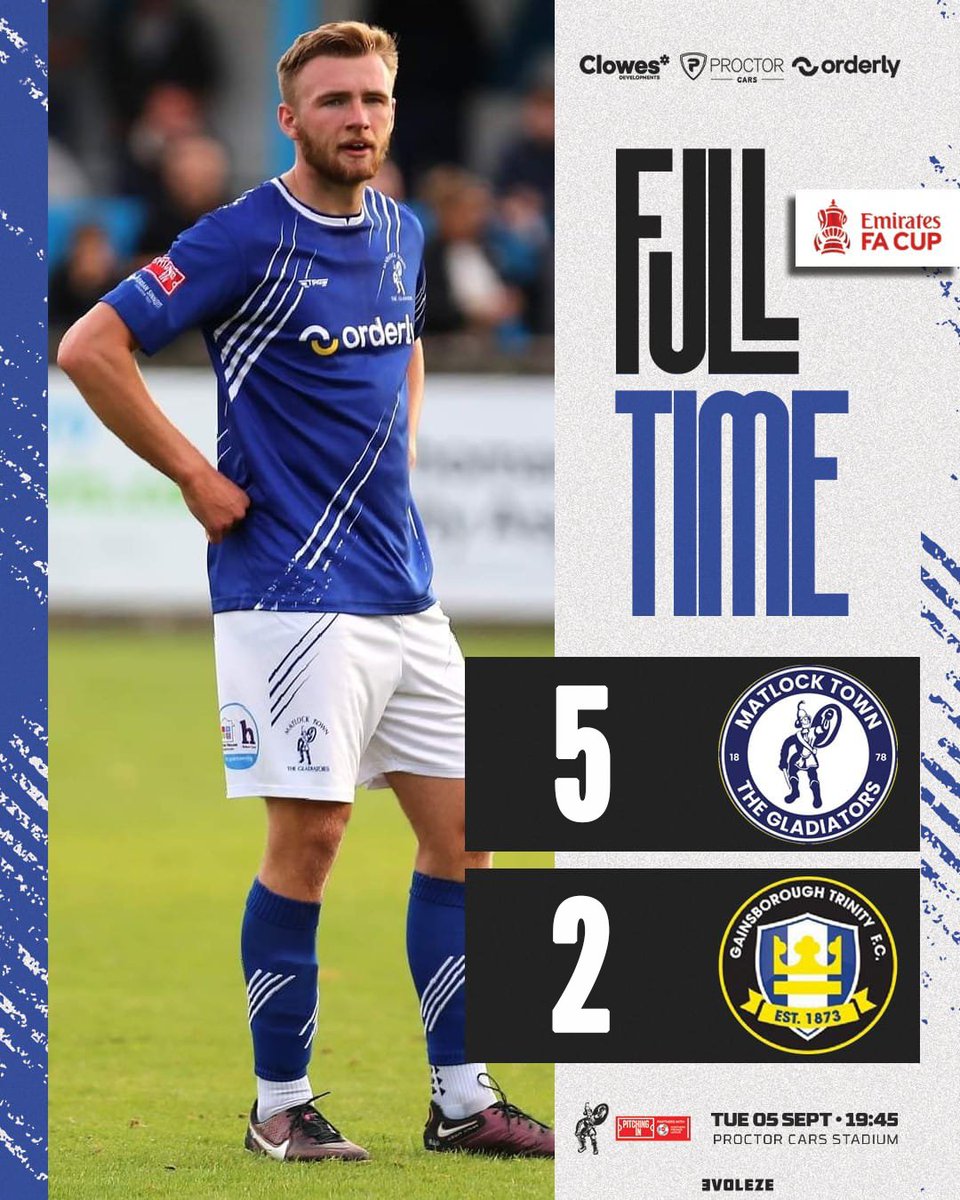 FT - We progress after a terrific encounter to which Gainsborough more than contributed, Jonny Margetts' treble key to the win. We now progress to visit @Stourbridge on September 16 in the next round. Best wishes to @GainsTrinityFC - we'll see you again soon. #GladsAllOver