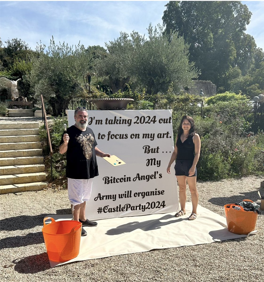 Cryptui0x's tweet image. "Ask not what Trevor can do for you, ask what you can do for Trevor"
#BitcoinAngels on #CastleParty2024