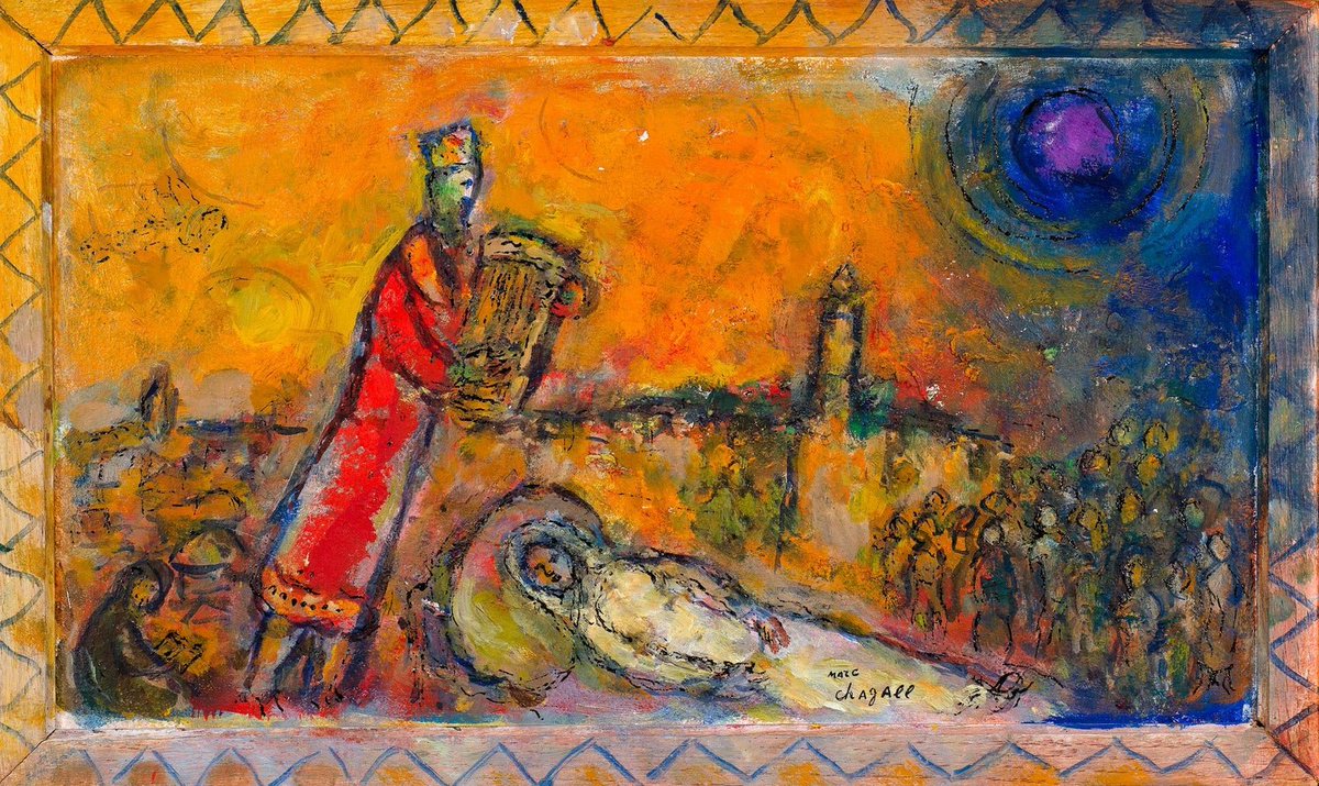 fietje_10's tweet photo. King Davids Anthem by Marc Chagall
#DivinityArrived #soulfulart #artandfaith #apaintingeveryday
#LoveCameDown #betweenstories #OrdinaryTime #storyofdavid https://t.co/5vPBqtDvGL