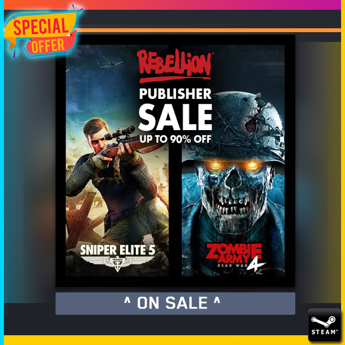 📢 @TripWireInt up to 90% OFF on @Steam

#SniperElite #ZombieArmy #AliensVSPredator #game #games #gaming #gamingpc #gamer #gamerboy #gamergirl #pcgaming #videogames #videogame #gamecosplay #cosplay #gamingcommunity #gamerlife #gaminglife #mancave #stream #streamer #twitch #ad