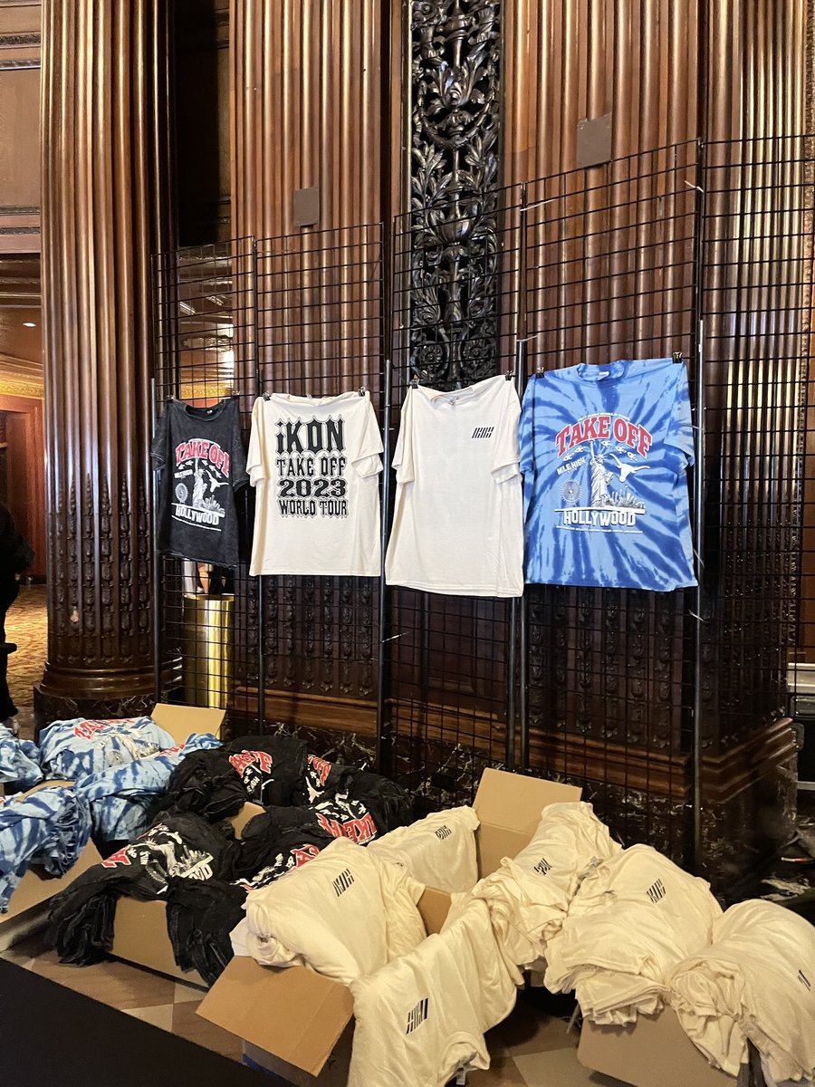 #iKON_TakeOff_NYC #iKON_TAKEOFF_USA  WE FINALLY KNOW WHAT THE MERCH IS