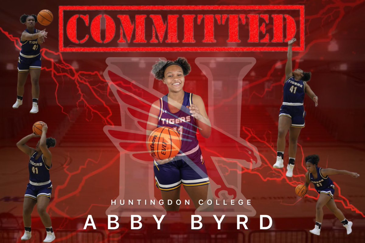 I am beyond excited to announce my verbal commitment to further my academic and athletic career at Huntingdon College! Thank you to all the coaches that got me to where I am today. Hawk em!🔴⚫️ <a href="/CoachPHuff/">Paige Huff</a> <a href="/CoachP_Ward/">Paige Ward</a> <a href="/HCHawksWBB/">Huntingdon WBB</a> #committed