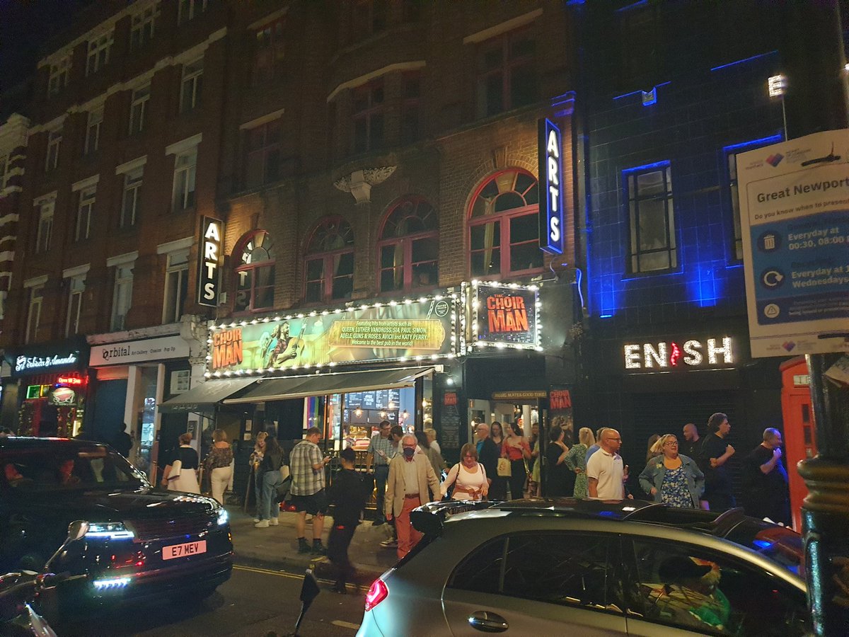 Ralph_is_Happy's tweet photo. Show 8 was @choirofman at the #ArtsTheatreWestend , unusual show but very popular. Been a while since at this venue where saw @sixthemusical , @UKAmericanIdiot and @MurderBallad many times. https://t.co/jThDPj4vpJ