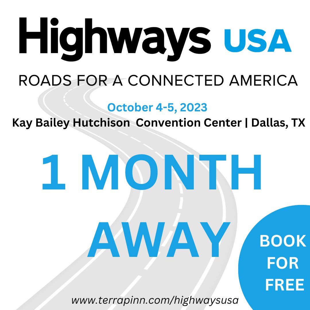 We are one month away from the most anticipated event of the season — #HighwaysUSA! Have you secured your free pass to join us in Dallas this October 4-5?