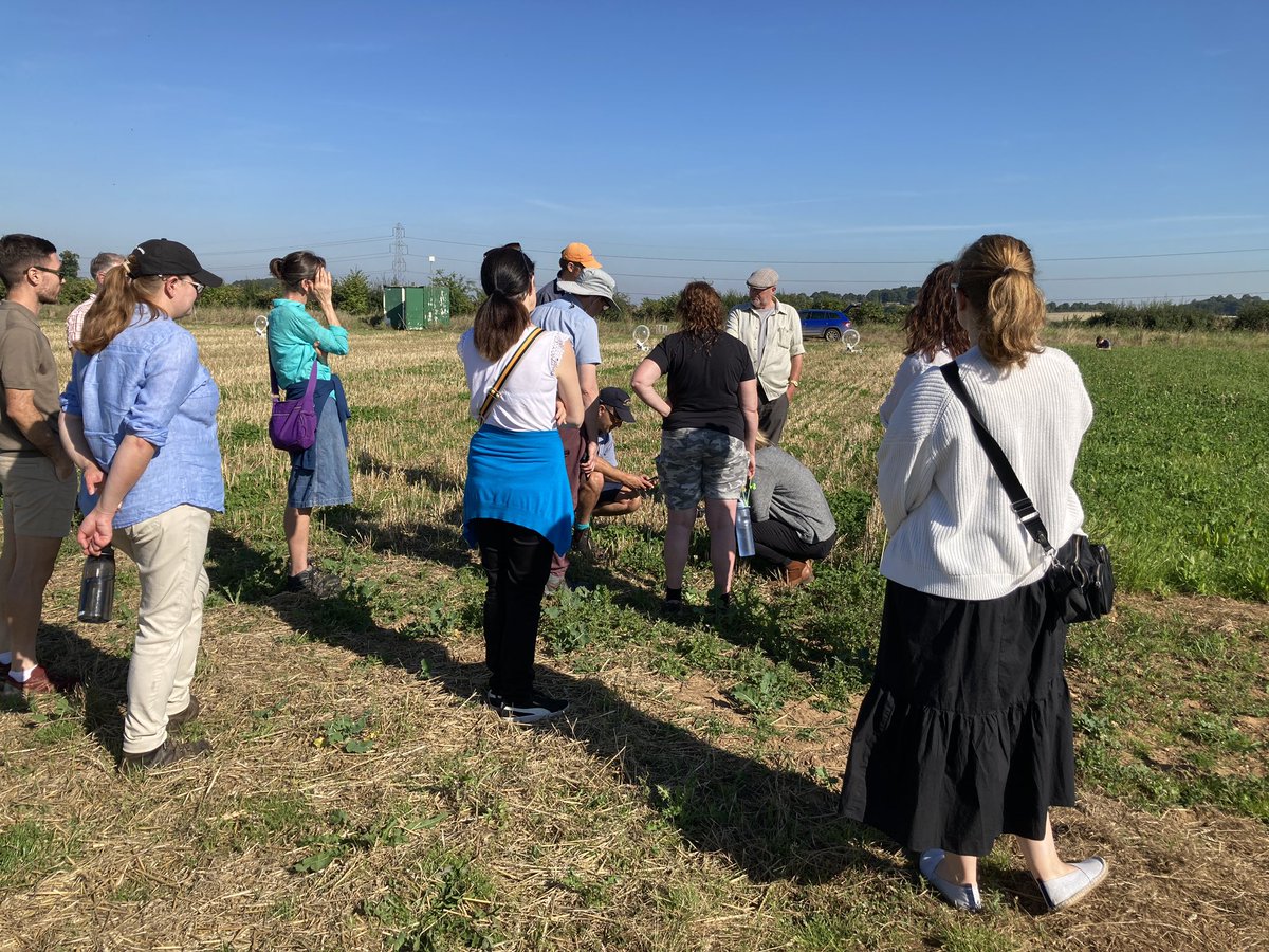 StephenCurryUK's tweet photo. Another fascinating day at @LeedsUniversity farm &amp; @NatPigCentre heard about and saw regenerative agriculture, cropping trials from @RNWade1  &amp; the role of rare and native breeds in farming from Christopher Price from @RBSTrarebreeds  Thanks @PeterGittins1 @UoL_CEES https://t.co/q4LY3B7yXk
