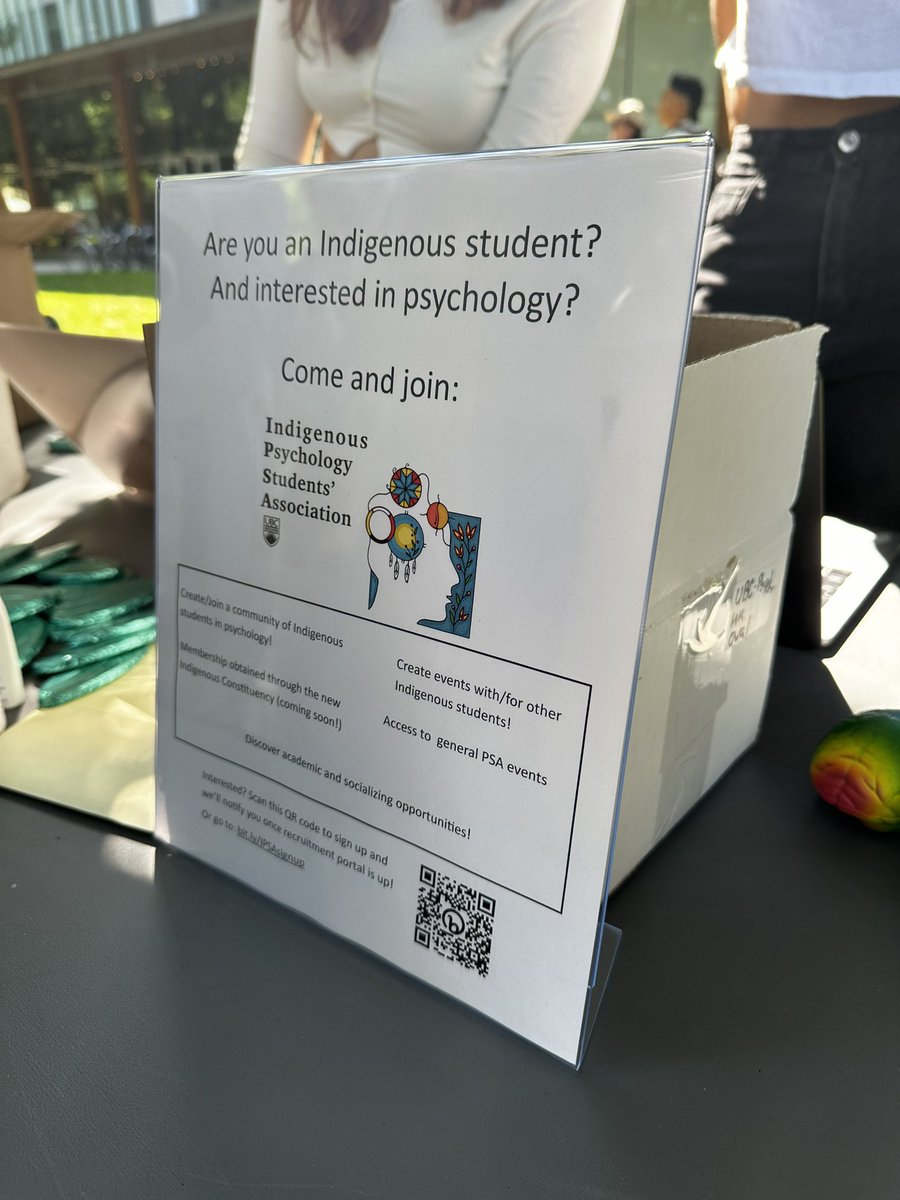 We are at the PSA booth in front of the earths sciences building if you have any questions or want to say hi !! 

We are excited meet you all 💫