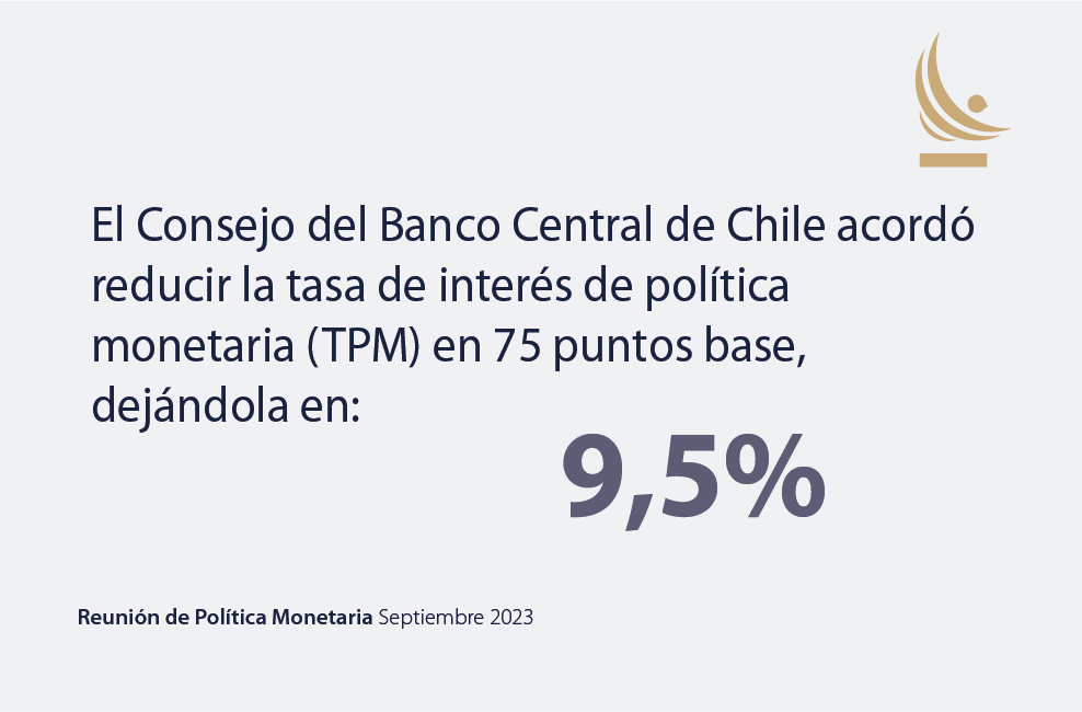 bcentralchile's tweet photo. Banco Central de Chile publicó el comunicado de la Reunión de Política Monetaria #RPM de septiembre 2022 en su sitio web: https://t.co/SklPgC6rmx https://t.co/Elp5YUC04i