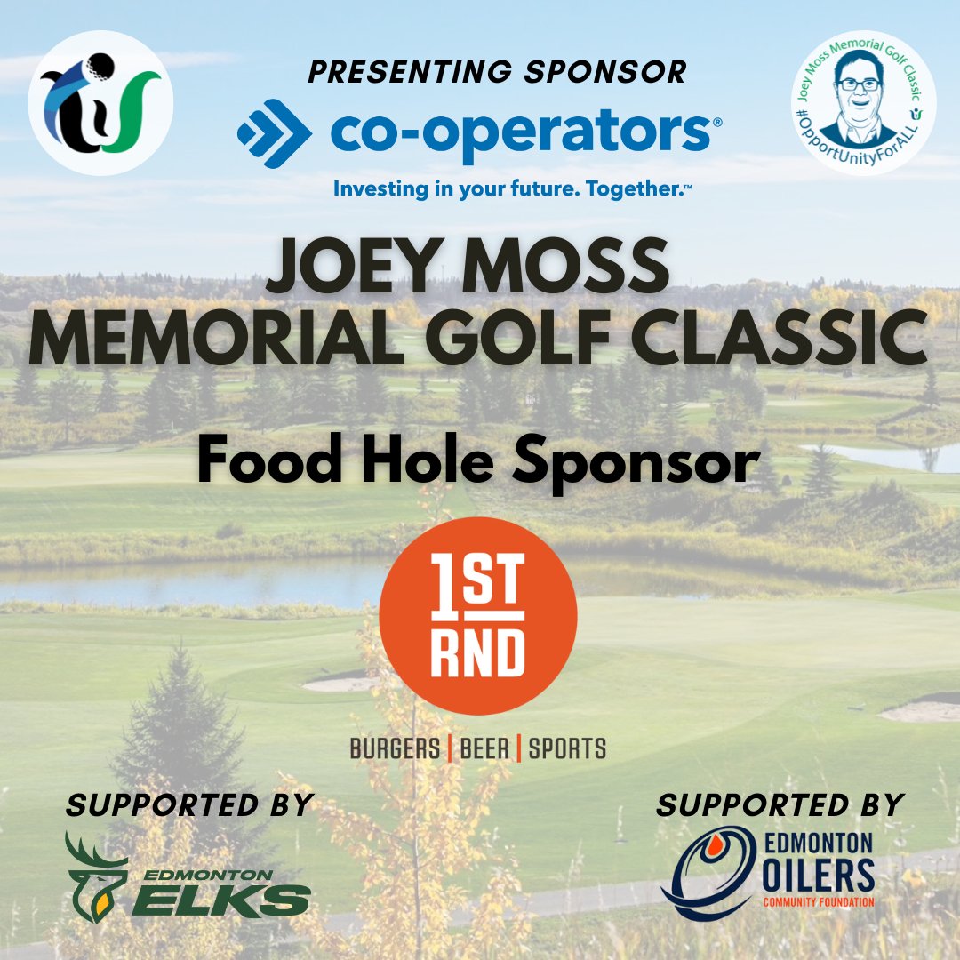 It's time to put your golf skills to the test🏌and swing by the 1st RND food hole, where they'll be serving up one of Joey's favourite treats - hot dogs 🌭 Register your team today: ow.ly/VuRi50PI3VE
#joeymoss #joeymossgolfclassic #yeg #yegfood #golfforwinn #edmonton