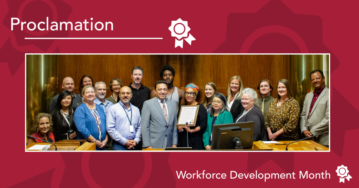 RamseyCounty's tweet photo. The board of commissioners have proclaimed September 2023 Workforce Development Month in the county.

Watch the presentation and read the proclamation: https://t.co/tyN4IJrUya https://t.co/iDPoPmQdyQ