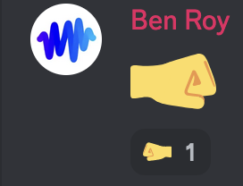 POV: 

Emoji reacting with 'opposite facing fist' is the most wholesome social interaction on the internet