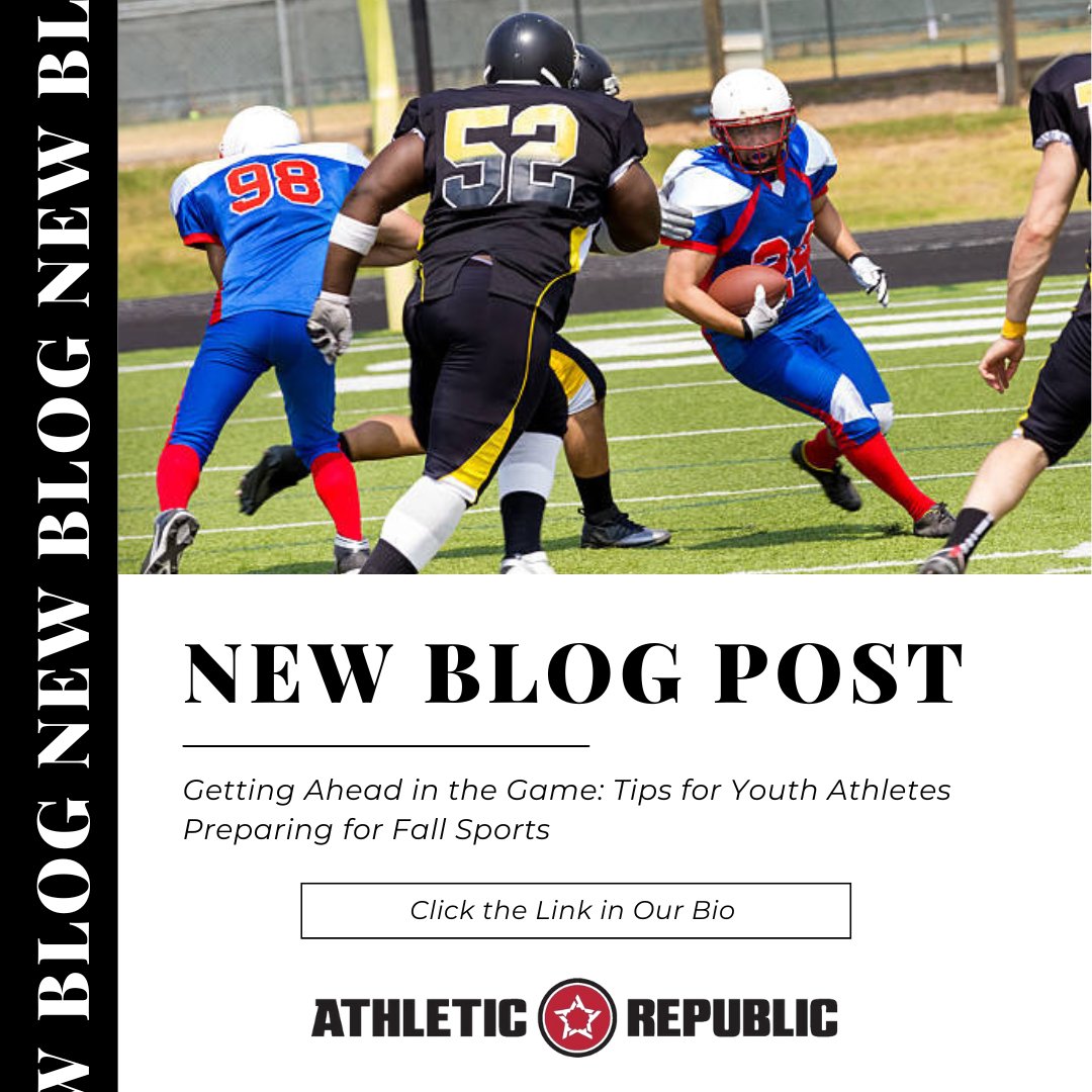 🚨 NEW BLOG ALERT 🚨

Click the link below to read our most recent Athletic Republic Pittsburgh blog, "Getting Ahead in the Game: Tips for Youth Athletes Preparing for Fall Sports."

pittsburgh.athleticrepublic.com/blog/2023/09/0…