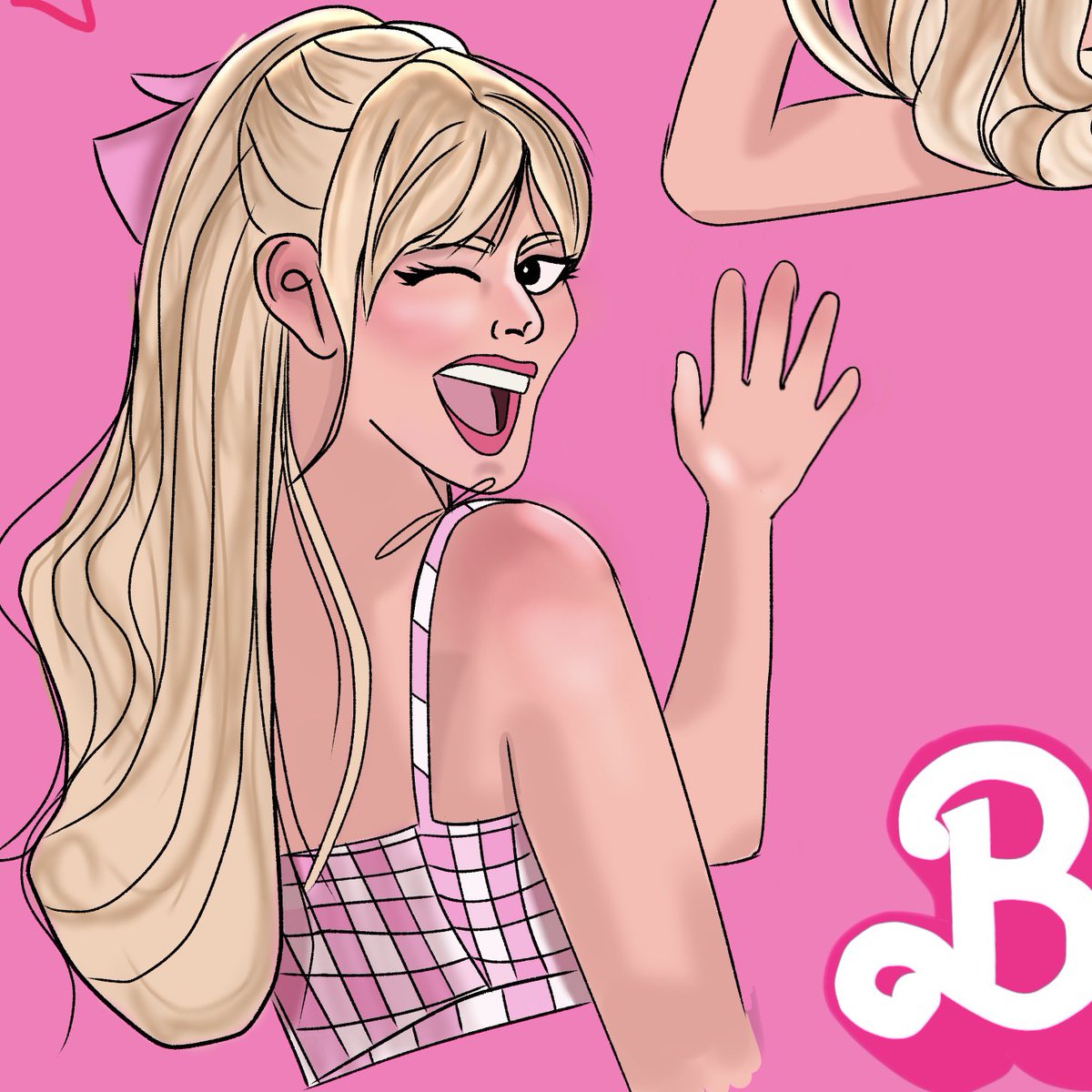 dasher_draws's tweet photo. This barbie is learning to render! 

(The part of me that wanted to finish this won as it would have made me sad to see it unfinished)

Also not me artposting for the first time after having Twitter for like a month https://t.co/WGmSboRl9W