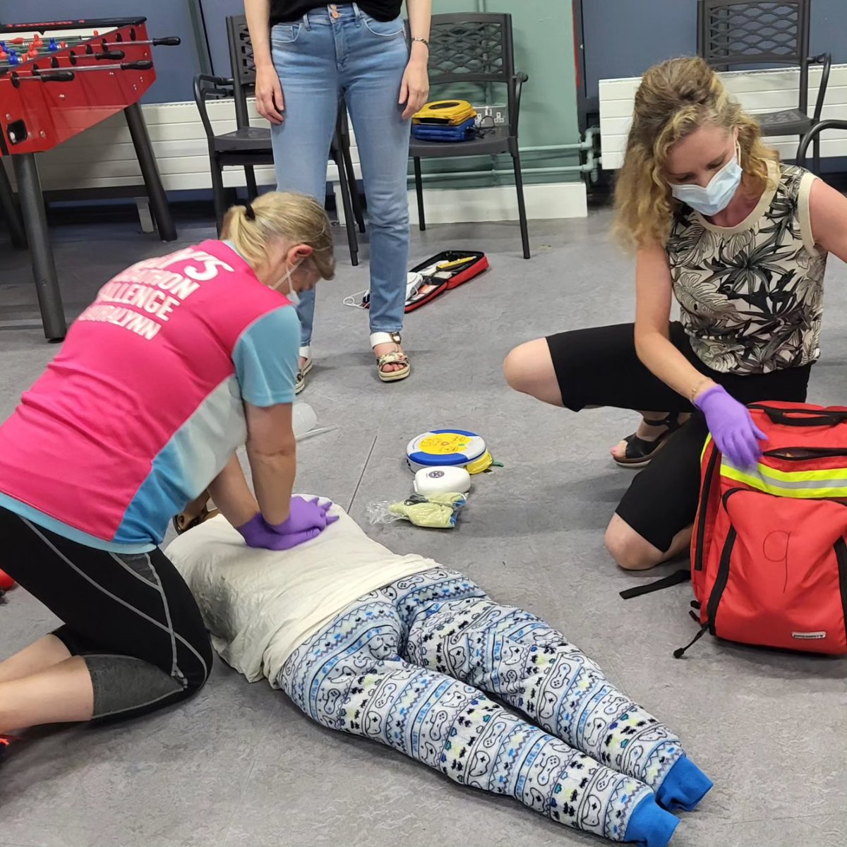 Well done to all our responders tonight 👏  Working hard to save lives in the community!