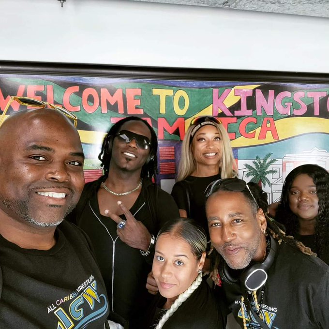 A-team in di yaaad.🥦👀💯 Saturday Sept. 9th, 2023 Live Pro Wrestling in Kingston, Jamaica 🇯🇲   Tix: link<a href="/tag/ridethewave"class="tags"><span>#ridethewave</span></a><a href="/tag/acw"class="tags"><span>#acw</span></a><a href="/tag/wemakebelieve"class="tags"><span>#wemakebelieve</span></a><a href="/tag/allcaribbea"class="tags"><span>#allcaribbea</span></a>