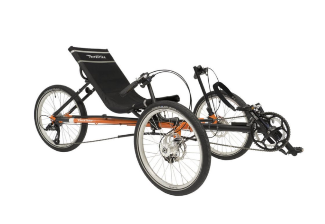 With standard disc brakes and full seat adjustability, the TerraTrike Rambler x16 is a quality machine for casual and serious riders alike. Stop in and check one out today! ow.ly/ByeI50PECpf #russellsfitness #adulttricycles #trikes #terratrike