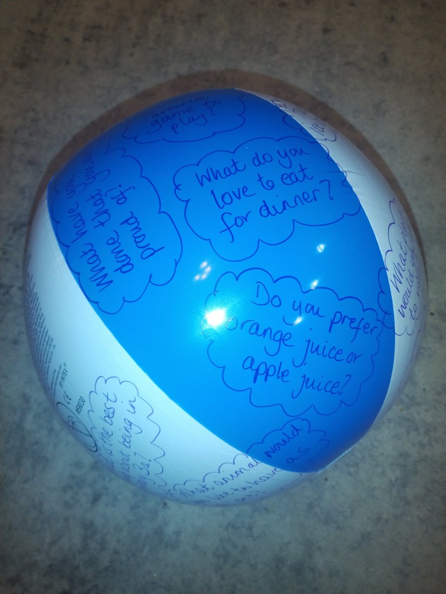 MsOKanePGDE's tweet photo. Getting to know you lesson all prepped for my P3s.
May as well use the good weather and get outside with my beach ball. What could possibly go wrong ๐
#pgde #primaryschoolteacher #edutwitter #primary3 #primaryeducation https://t.co/FB6tgyAMd9