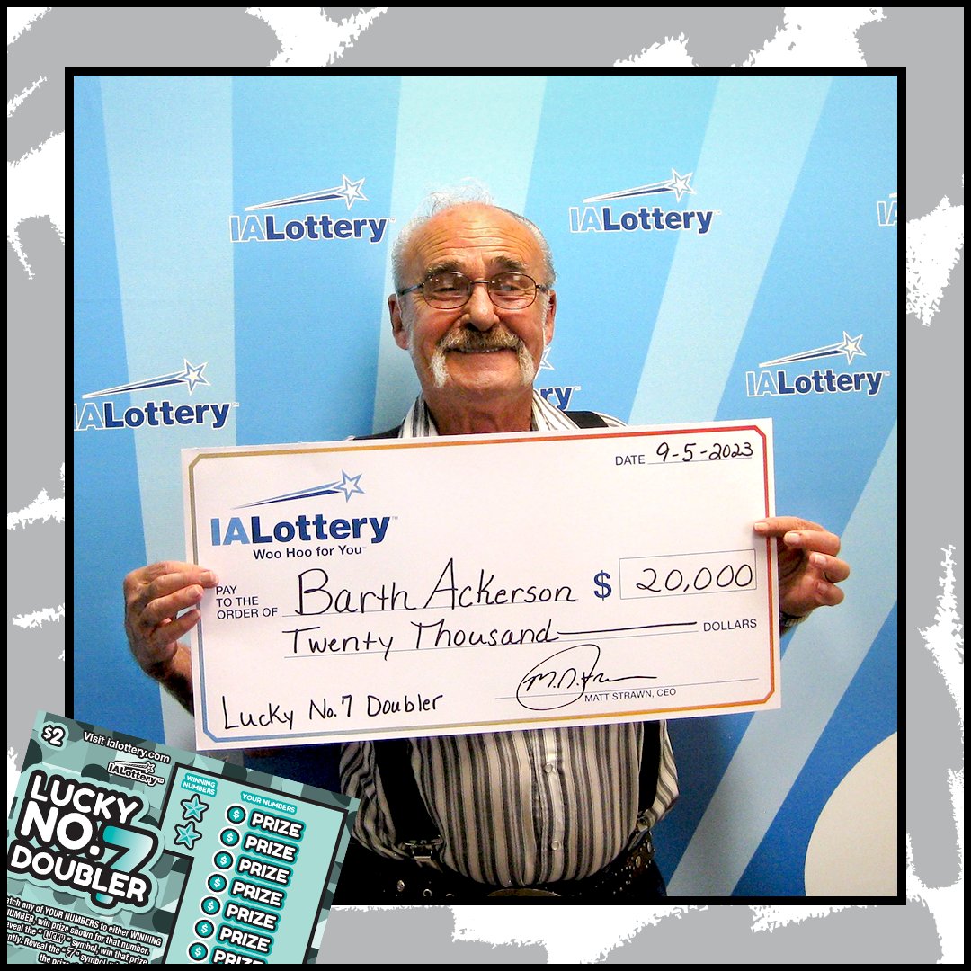 Alexandra Perez-Gonzalez of #WestLiberty won $30,000 on a Premiere ticket from her local @caseysgenstore, and Barth Ackerson of #Hazleton won $20,000 on a Lucky No. 7 Doubler ticket from his local Pronto! Congratulations! #WooHooForYou