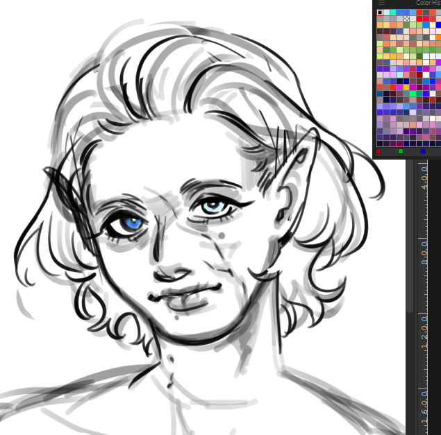 ee bg3 character doodle... 