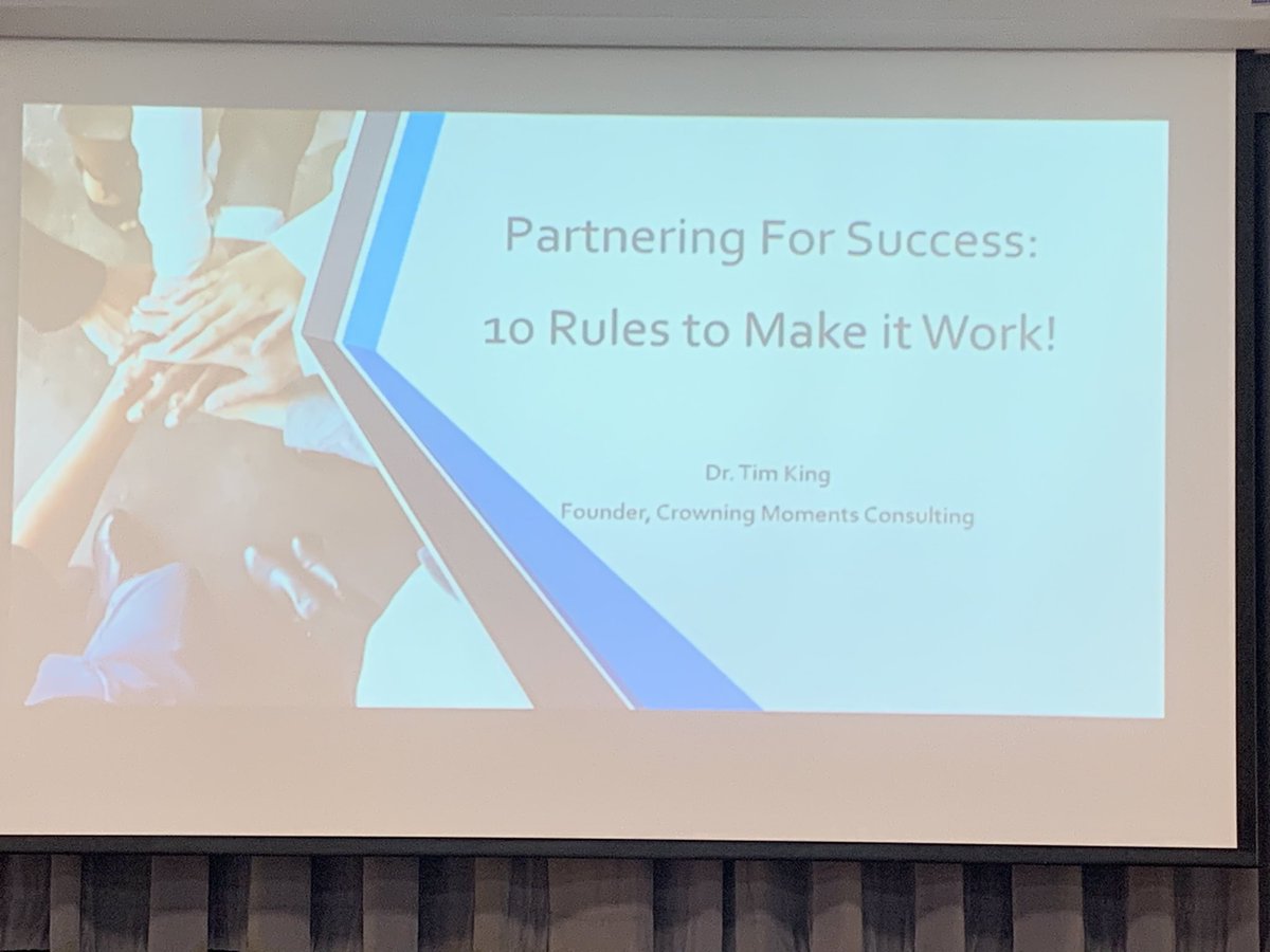 Ready for a great night with parents. Let’s make this partnership work.