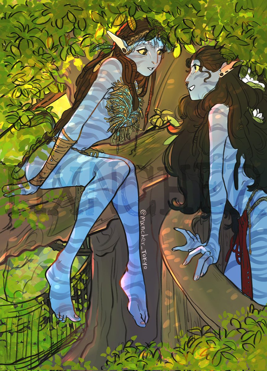 BlogOfDominic's tweet image. ✨️🌱 Commission Finished 🌱✨️
to: anonymous 😶🌫️
#opencommissions #commision #artist #art #digitalart #characterdesign #original #clipstudiopaint #draw #oc #character #neytiri #avatarthewayofwater #avatar #omatikaya #sully