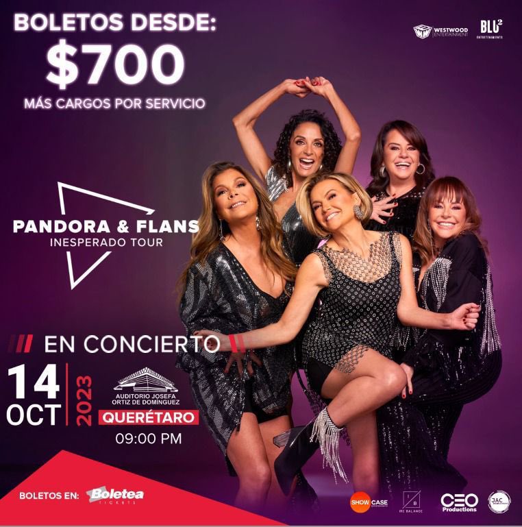 ADQueretaro's tweet photo. 🎶 ¿ Cómo te va mi amor ? …¿ Cómo te va ? 🎶
🎶 Se parte de la gira del SOLD OUT 🎶
🗓️ 14 de Octubre
📍 Auditorio Josefa Ortiz de Domínguez
🎟️ ¡Boletos a la venta!
https://t.co/wypfMUSk2G
📍Taquilla 4 Auditorio Josefa
#CeoProductions #flansypandora #conciertos https://t.co/srAwz8CfOQ
