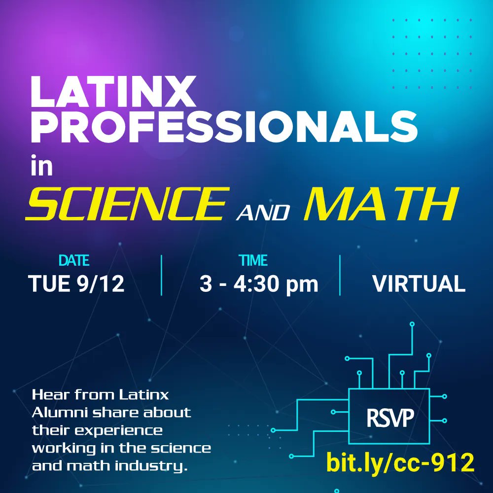 CSUFcareer's tweet photo. In honor of Hispanic-Serving Institutions Week, we will have a panel of Latinx professionals who work in the science and math industry share their experience and offer advice to students. To RSVP, visit https://t.co/AEZUM7EEVa. https://t.co/wpLflSUsbk