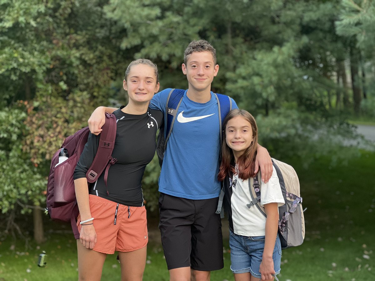 JerryTheis's tweet photo. Our season of having Elementary students is officially over! End of an era. We now have 2x Middle School and 1x High School students. #teamtheis https://t.co/bpD7gcV0JC
