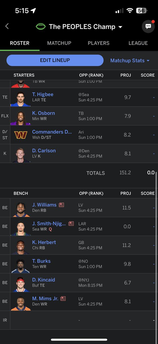 ethan44rich's tweet photo. @rocfantasy_ Who do u think I should start at flex and RB2? https://t.co/vNrEt2XDqY