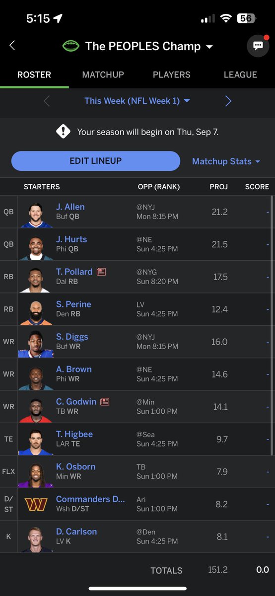 ethan44rich's tweet photo. @rocfantasy_ Who do u think I should start at flex and RB2? https://t.co/vNrEt2XDqY