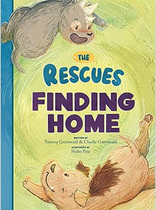CaraghMOBrien's tweet photo. Happy Book Release Day to @tommygreenwald and The Rescues Finding Home! https://t.co/uk8gyoOURb