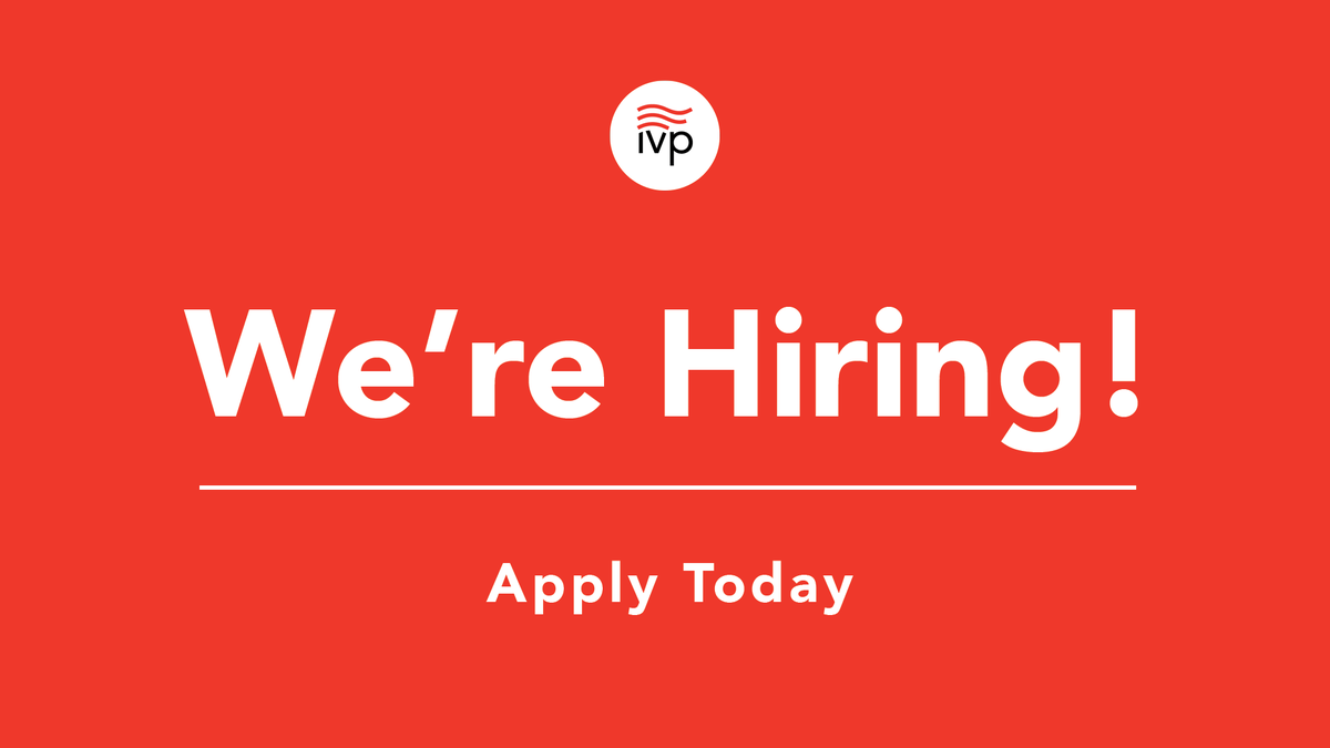 We're hiring! 📢 Join the IVP team! Check out our newly posted positions at ivpr.es/jobs.