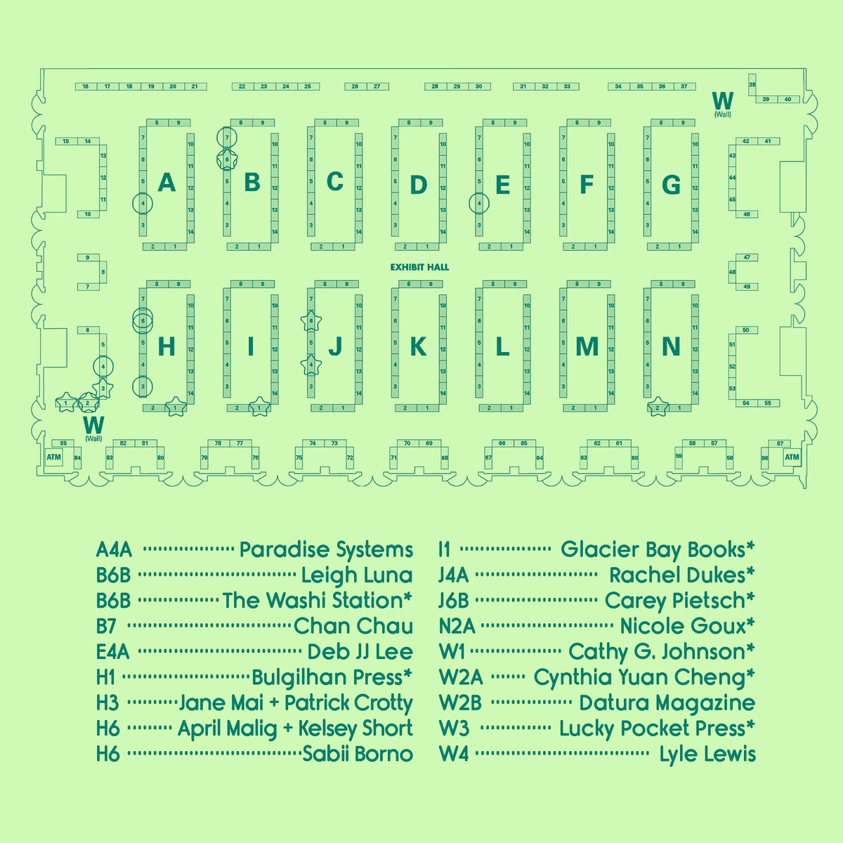 running a STAMP RALLY with @bulgilhan and @thewashistation <3 grab a passport from our table & others to have fun and collect stamps and jump around