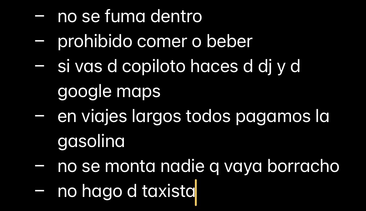 mi coche mis reglas.