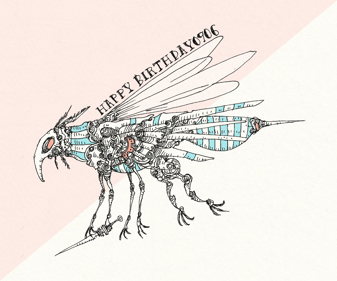 「毎日誰かの誕生日!9月6日生まれの方、お誕生日おめでとうございます!9/6生まれ」|大志のイラスト