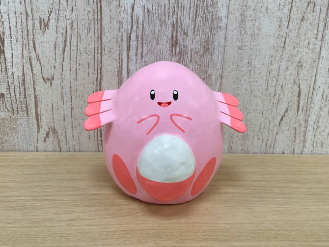 彦治民芸　張り子　ポケモン　ラッキー 彦治民芸　張り子　ポケモン　ラッキー