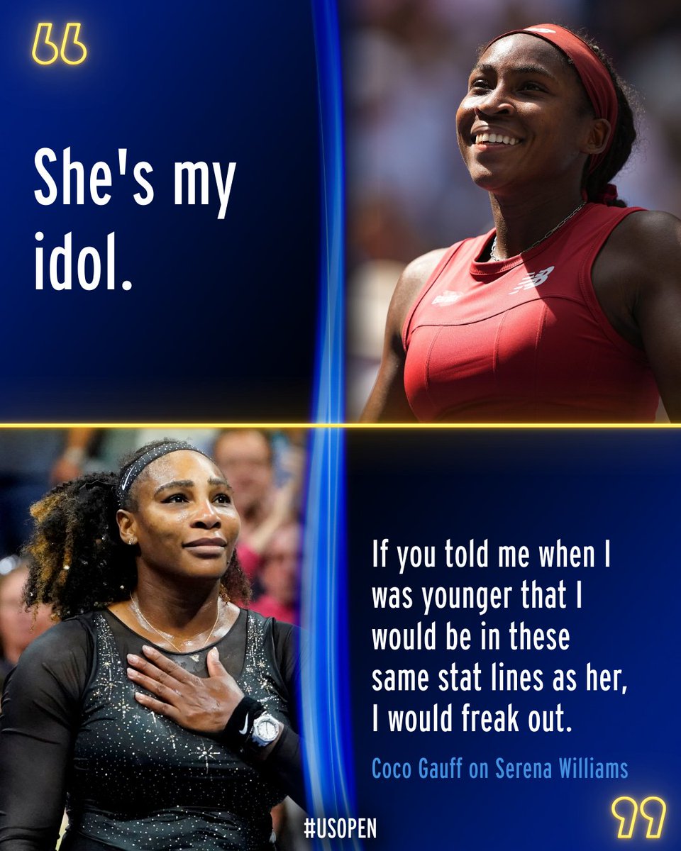 Coco Gauff must be freaking out 🤩