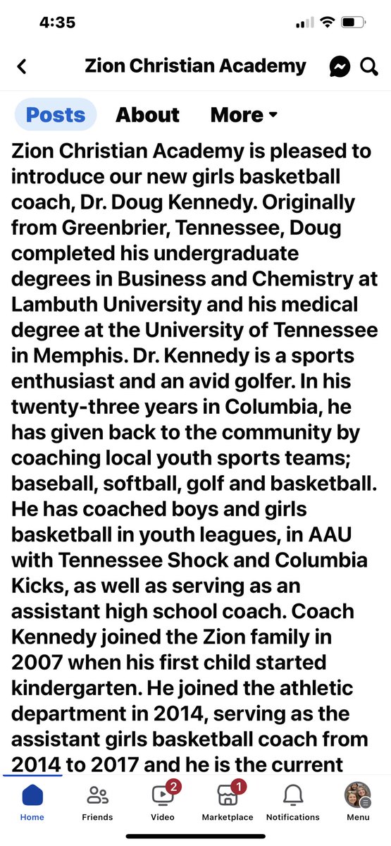 ZCA Athletics tweet media