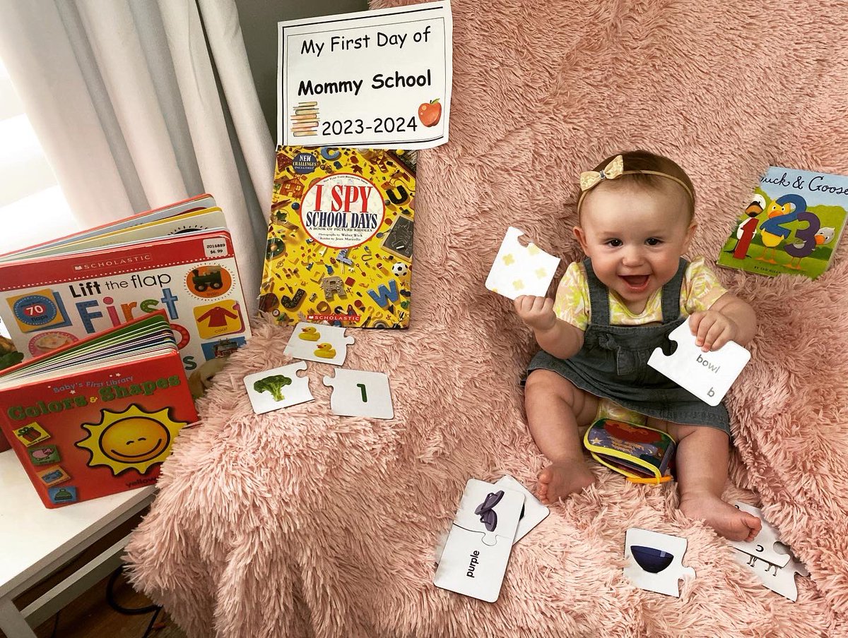MsM_Wolanczyk's tweet photo. First day of Mommy School 2023-24! 
🍏🖍️📚✏️🍎
Playing, snacks, naps, reading, water play and more snacks! Can’t wait for our second day!

Hope everyone had a great first day! 🚌🏫
@DiamondTrailPS @DSBN
#MaternityLeave #FirstDay2023 #BackToSchool
#ECEMom #FunnyMommy https://t.co/uHGOJEU9CY