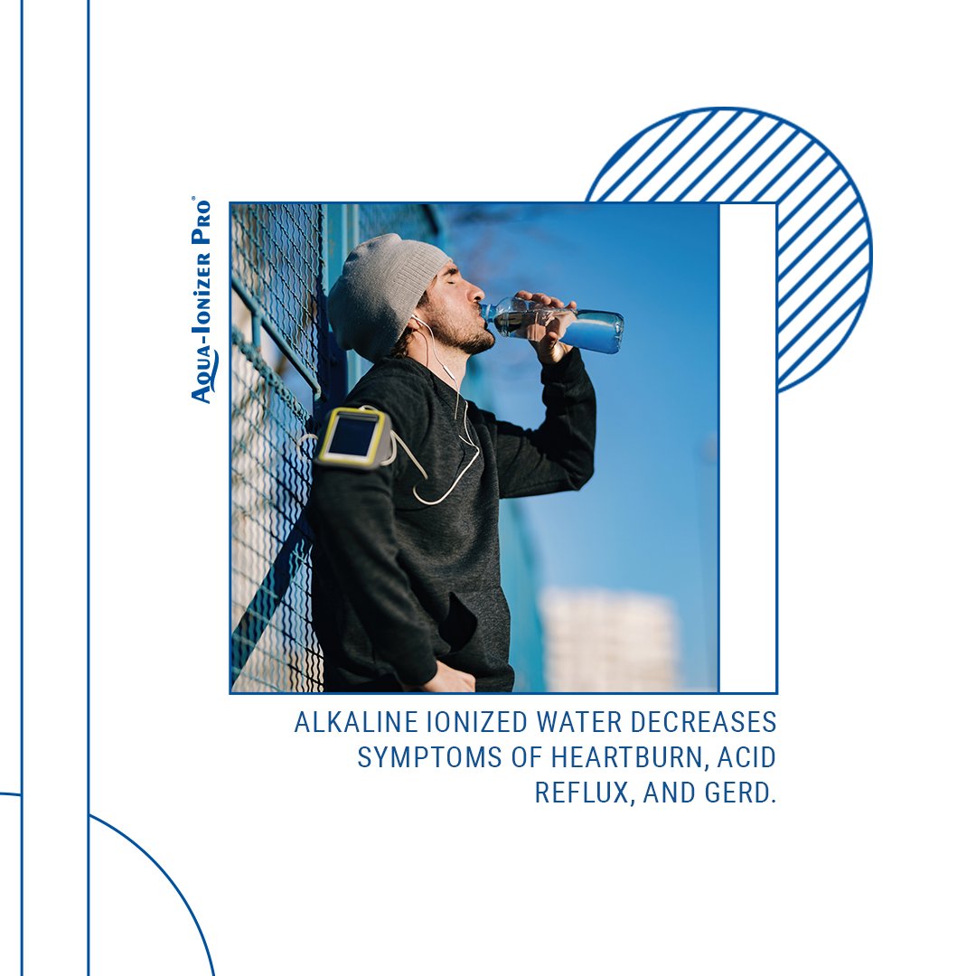 AquaIonizerPro's tweet photo. Notice the relief from acid reflux symptoms by simply drinking alkaline ionized water from an Aqua Ionizer Pro water ionizer. 💧💪 https://t.co/zeYc6rSoyA