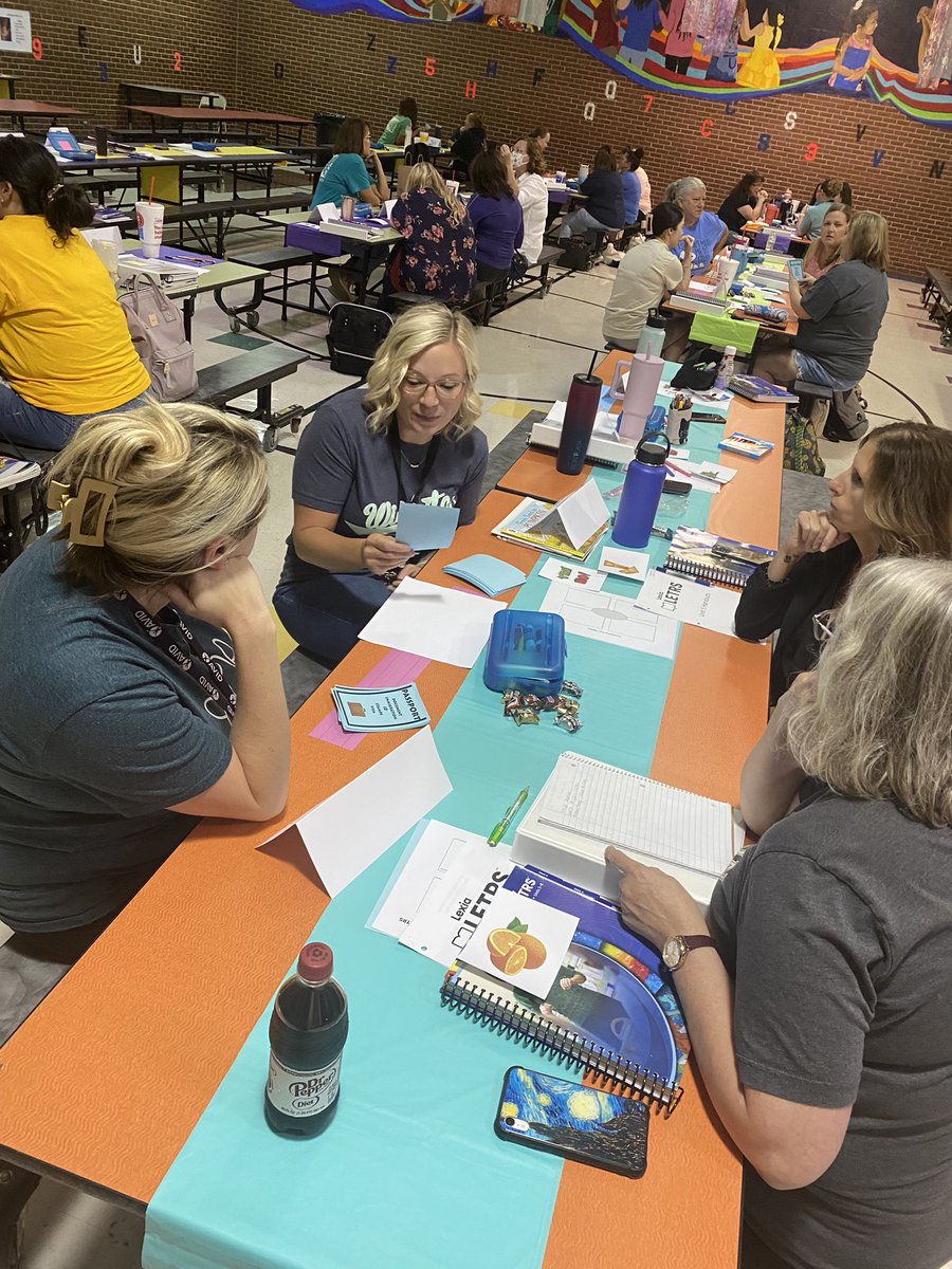 FaragMichelle's tweet photo. What a great day of vocabulary learning from Volume 2 of LETRS! #wpscommunityoflearners https://t.co/NhWBLALBDz