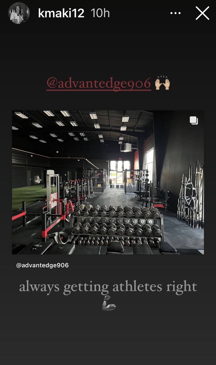 LisaMaki6's tweet photo. Congrats @dbrancheau and @Advantedge906  on their new updated athletic training facility in the UP. Your commitment and dedication to all athletes is appreciated. It’s one very special place ! @MakiKeira @BryantMaki https://t.co/s3Qb5zKpRO