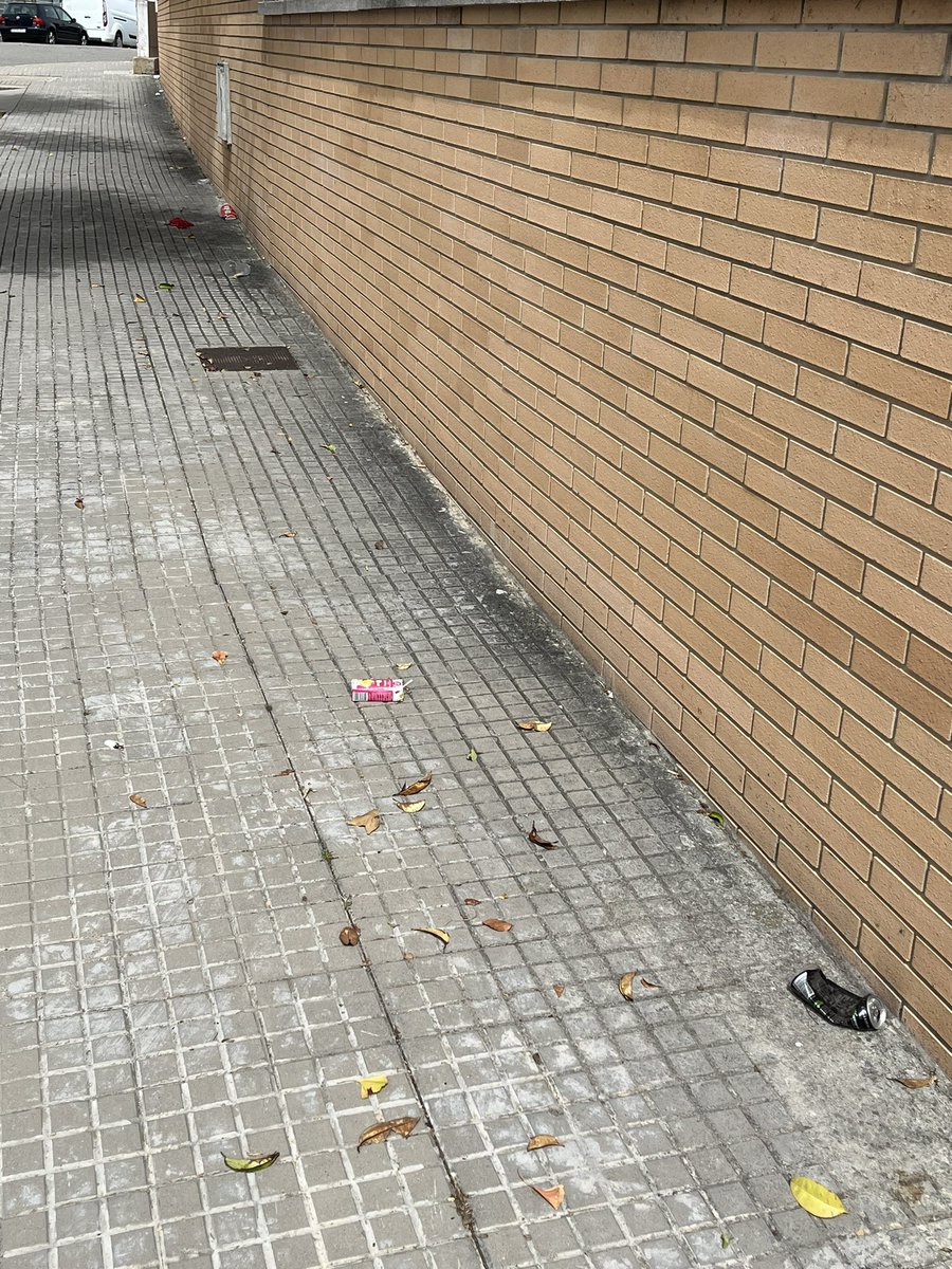 laurabolet's tweet photo. @VilafrancaAj  hola, de debò cap brigada de neteja s’ha pogut passar pel carrer Pere Giró en la darrera setmana? Està com el va deixar la gent després de la sortida del Sant del dia 29. Fins i tot amb vidres al carrer… farà 8 dies ja https://t.co/FZfVaEQzgL