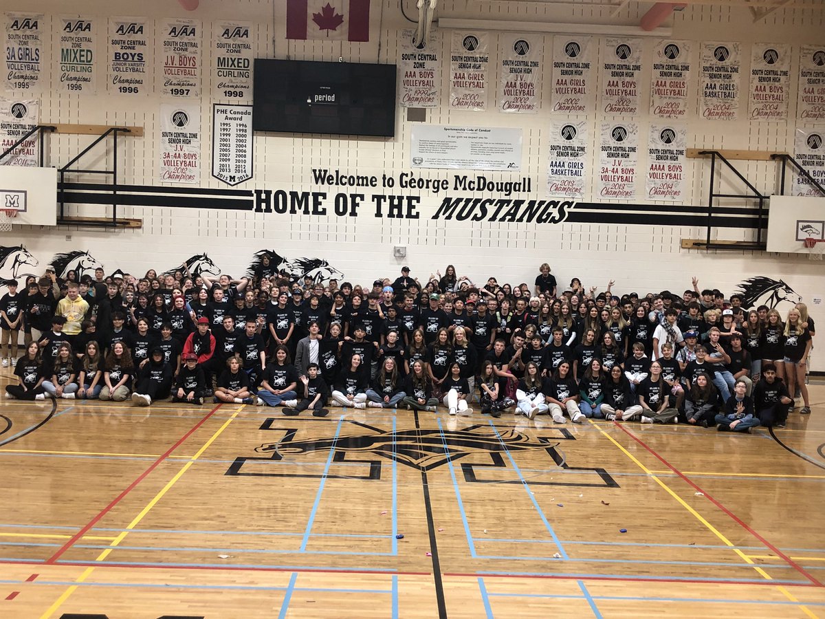 GMHSMustangs's tweet photo. Fun day with our new grade 9 Mustangs: energetic, enthusiastic and excited!! Have a wonderful journey throughout your high school years. #MustangNation #RVSLearning https://t.co/9A6eRpuMwM
