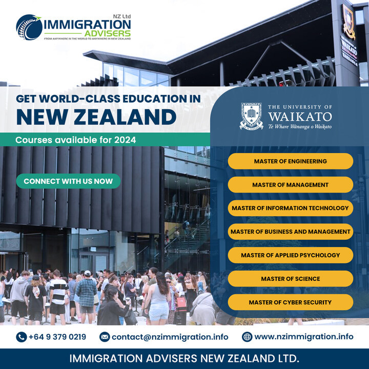 nz_visa_adviser's tweet photo. ๐ถLooking to #StudyInNewZealnd
๐ Study at the University of Waikato
๐ Contact Now: https://t.co/5nWKa09GHD
#StudentVisa #NewZealand #Education #ImmigrationAdvisers #VandanaRai #PSWV #GreenList #NZEducation #StudyinWaikato #WaikatoEducation #WaikatoCourses #waikatouniversity https://t.co/Yh14TFVaoV