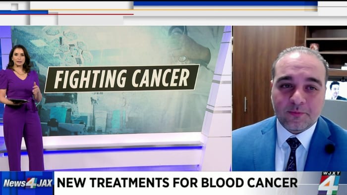 September is #BloodCancerAwarenessMonth. My colleague, Dr. Muhamad Alhaj Moustafa, talked about the innovation of CAR-T therapy for leukemia, lymphoma, and multiple myeloma with WJXT Channel 4 in Jacksonville, FL: bit.ly/45FfJdr