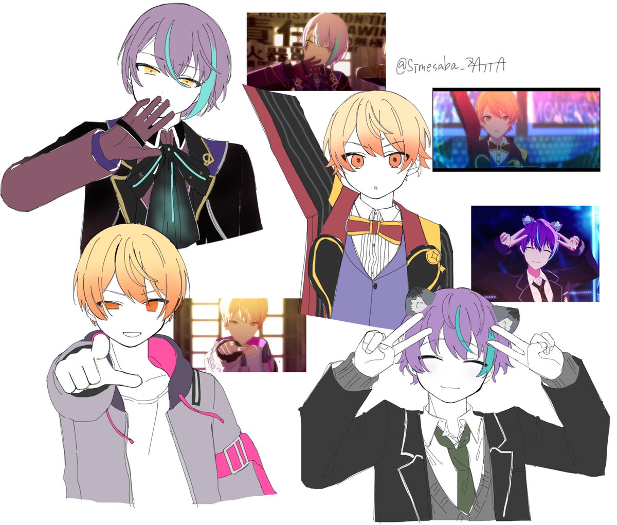 自作で描きました 自作で描きました The result of an amateur painting a whole