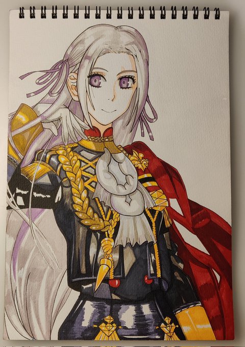 「edelgard von hresvelg」Fan Art(Latest｜RT&Fav:50)