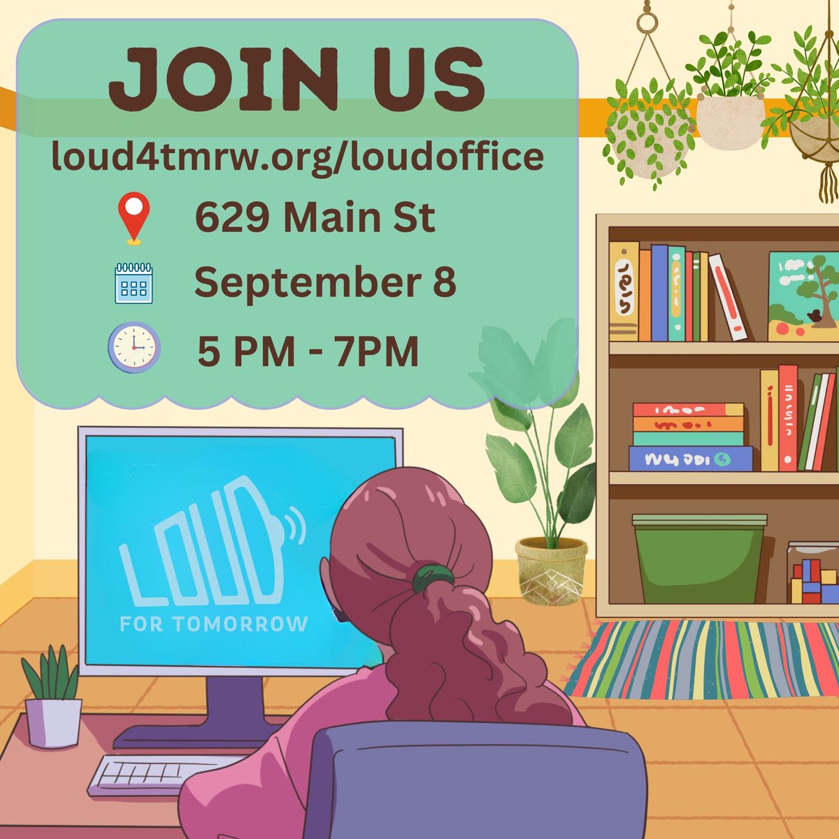 BIG NEWS ✨ We have an office!!! After months of searching for locations, fundraising, and filling out paperwork, we FINALLY have a our very own office! 😭💖💃 Now we need YOU to help us design our office. Join our this Friday, Sept 8th to celebrate and plan our space!