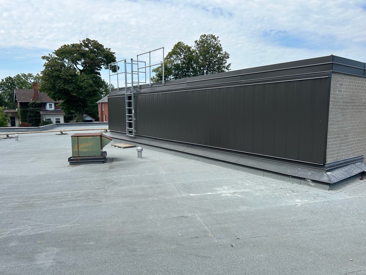 Roof Replacement ✅ 
Insulation Increased✅
Vapour Barrier ✅
Metal cladding 
Brick replacement ✅

Making sure our buildings perform as expected everyone is counting on it!
<a href="/stpatcatholic/">St. Patrick's</a>