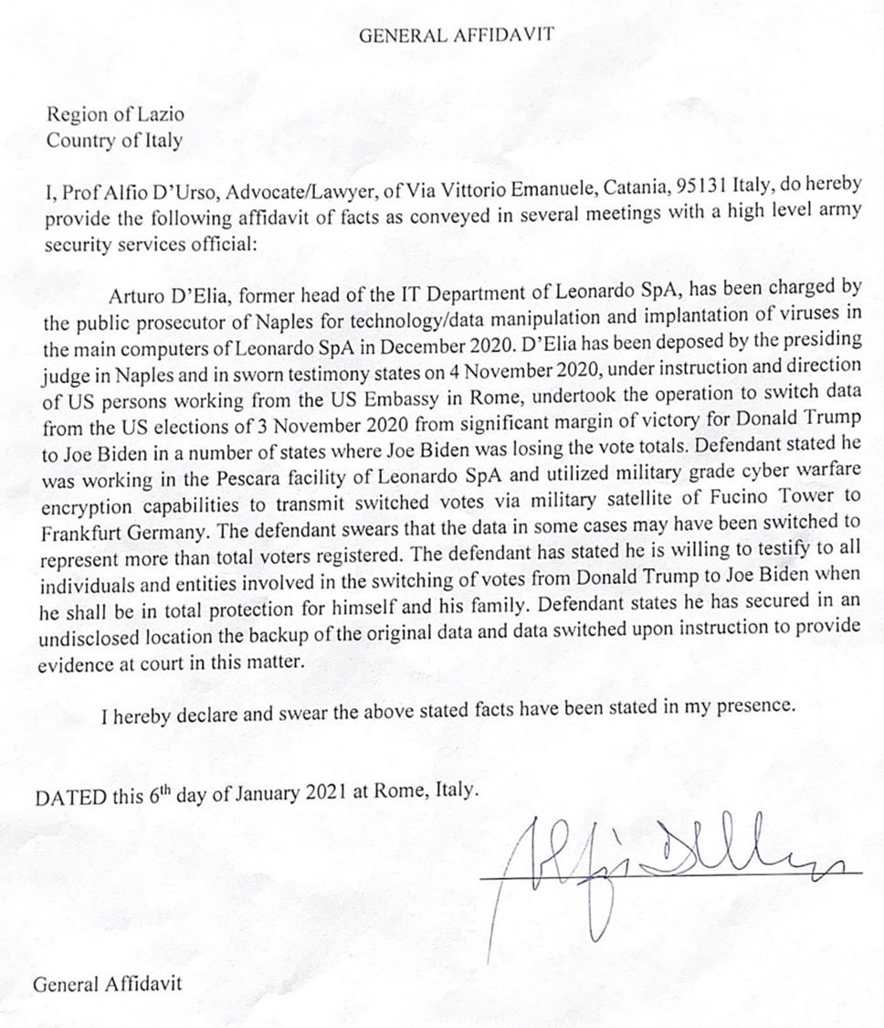 NachoQuixotic's tweet image. It's John here to help/Ryan dark white. Here's the satellite evidence and affidavit.